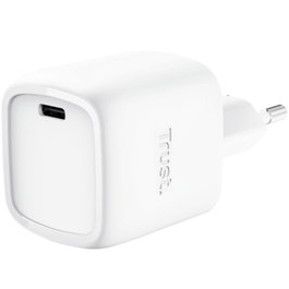 CARGADOR PARED/VIAJE USB-C 30W MAXO BLANCO TRUST